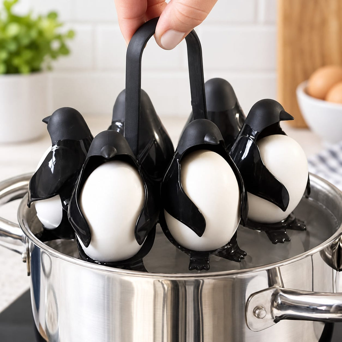 Puno Penguin Shaped Boiled Egg Cooker